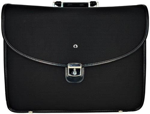 Borsa Cartella Unisex Nera Delsey Bag Unisex Black 24 Ore Lavoro  Organizzata | eBay