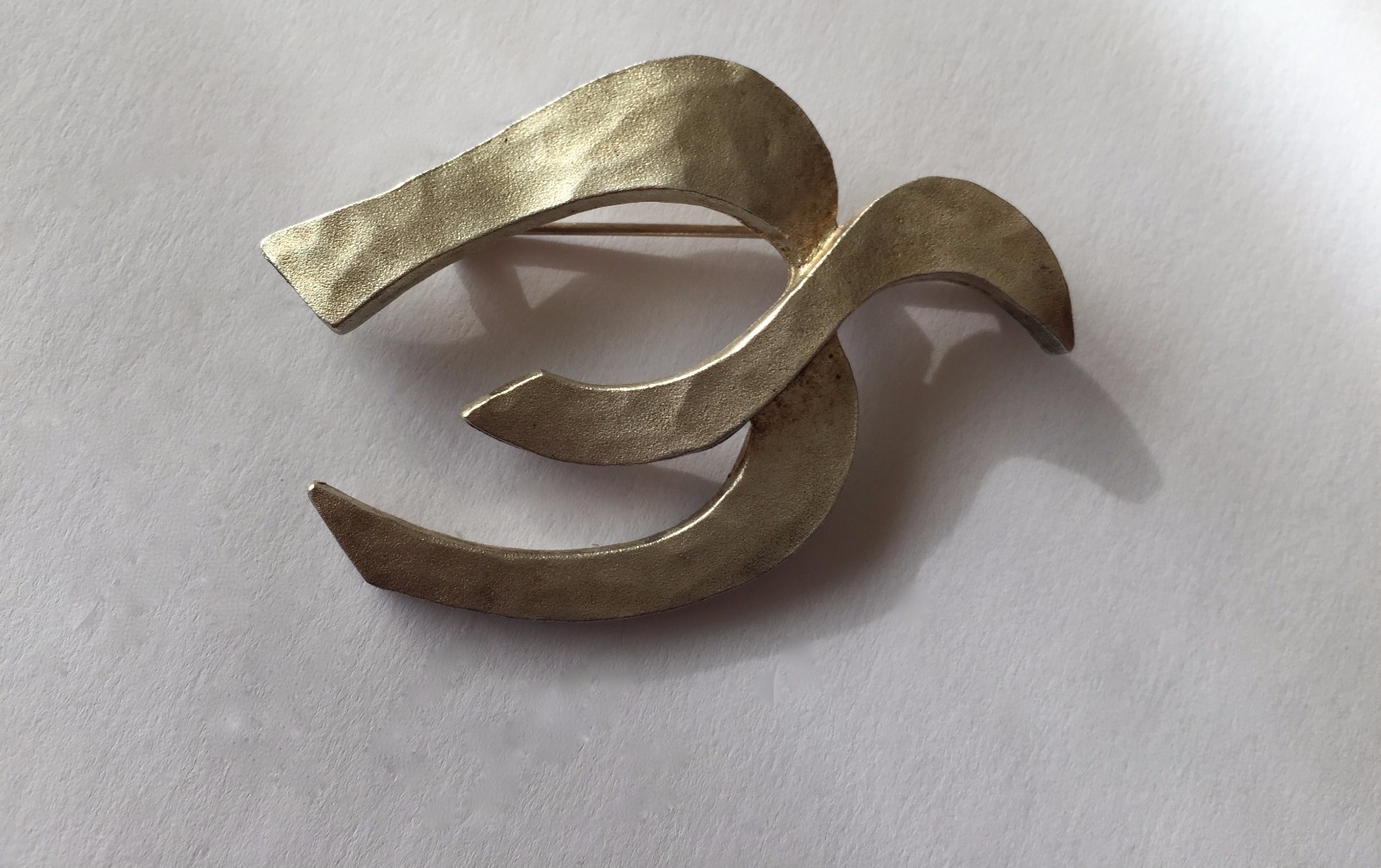 Broche Cécile Jeanne Paris 1999 - Brillant à Côté De La Signature, Occasion