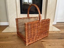 Kaminkorb Kaminkörbe Kaminholzkorb Zeitungskorb 45 cm Nr.8 mit Juthe