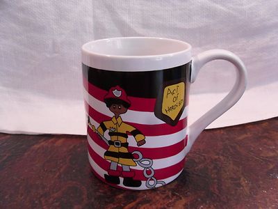 Vtg First Responders Coffee Mug Centrum Save The Children Collection Tea Cup