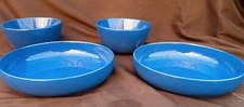 Project 62 Stoneware Bowls —2, 9” Pasta and 2, 6” Salad/soup/cereal Bowls Unused