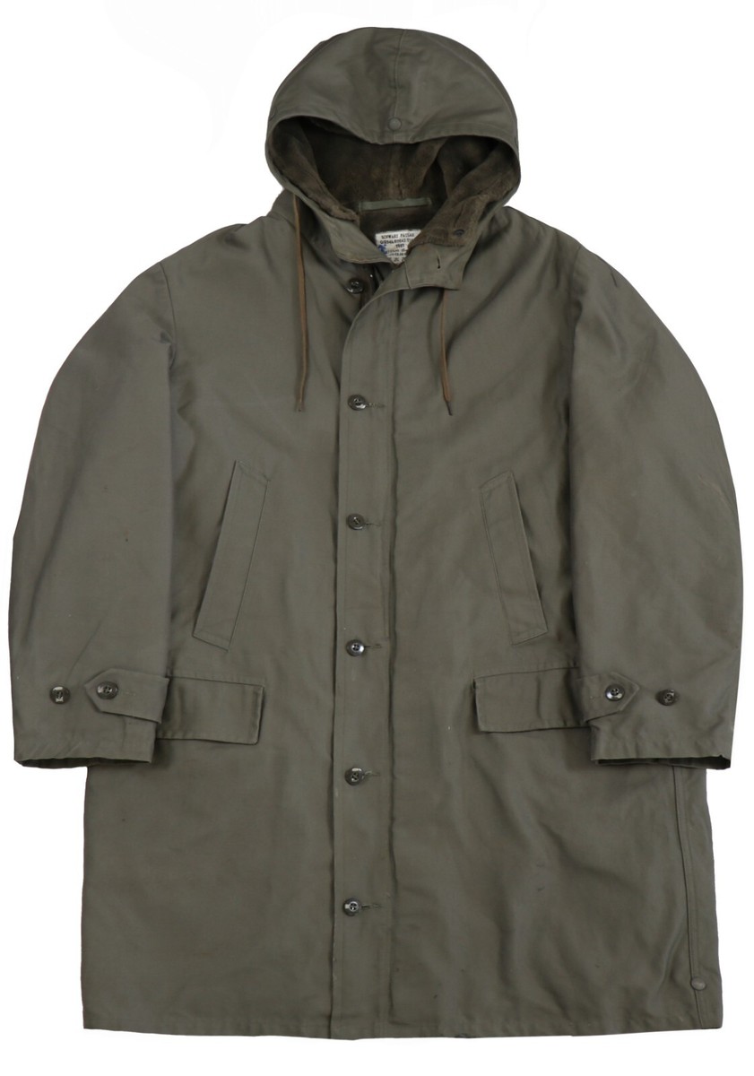 German Moleskin Parka Bundeswehr with Liner OD Jacket Army