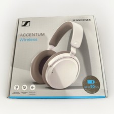 Sealed- Sennheiser Accentum Wireless Bluetooth Headphones - White