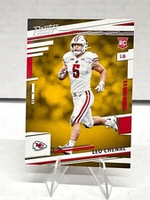 2022 Panini Prestige Football #371 Leo Chenal RC Kansas City Chiefs