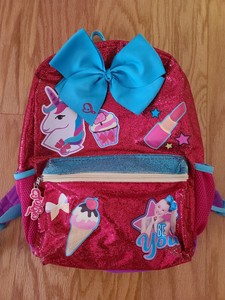 jojo siwa glitter backpack