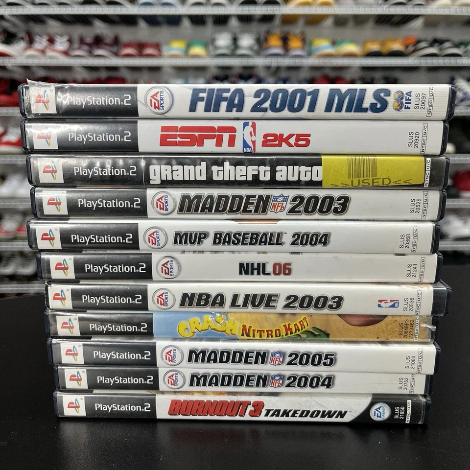 Lote de 17 juegos PS2 Madden, FIFA, GTA, Call Of Duty 2 Big Red One usados y funcionan Foto 4 de 4