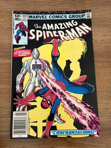 The Amazing Spider-Man # 242 NM Marvel Comic Book Goblin May Gwen MJ 11 J297