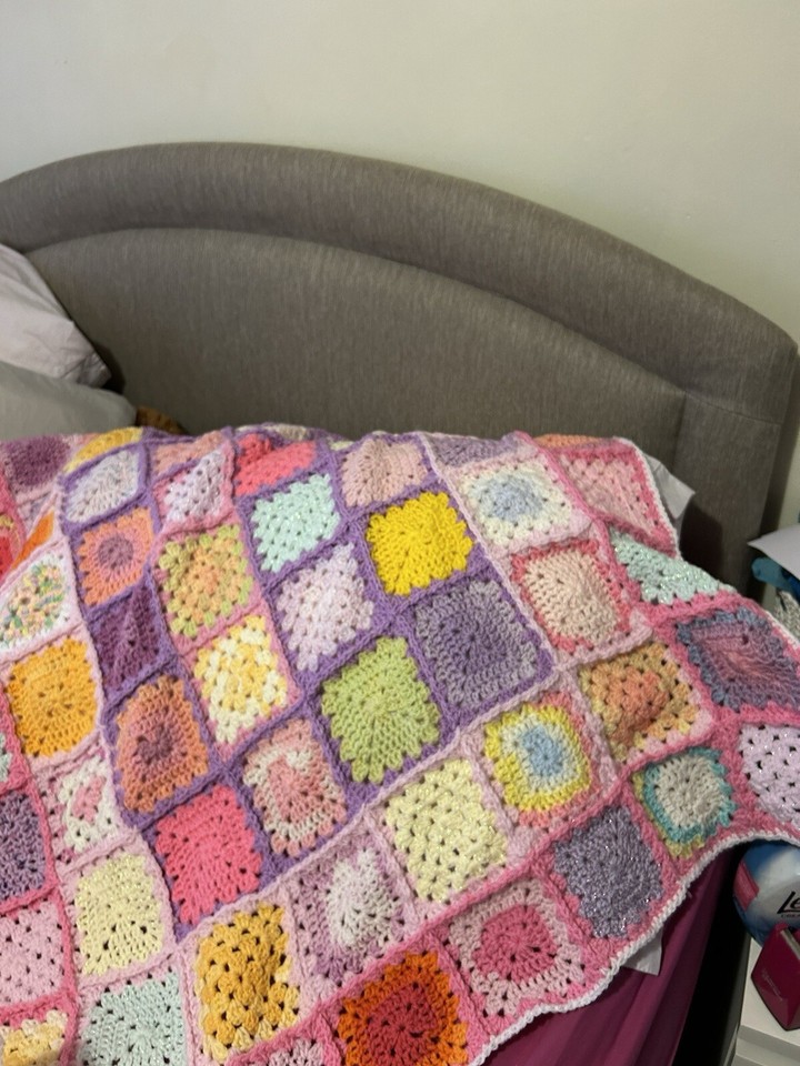 hand made crochet baby blankets girl eBay