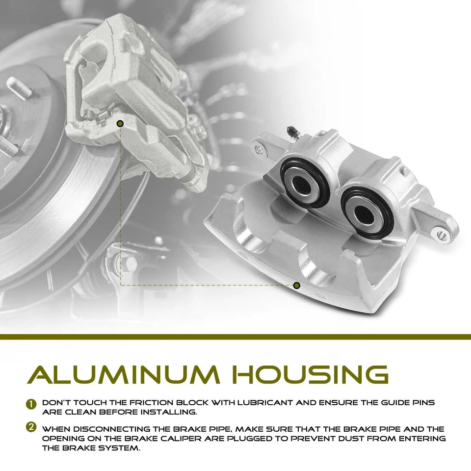 Pinza de freno para Dodge M300 RM300 73-74 M350 R300 1974 sin soporte delantero derecho Foto 2 de 4