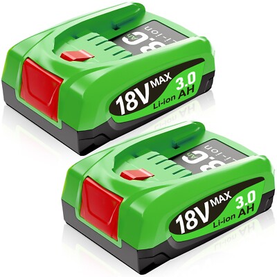 2Pack Für Bosch 18V 3.0Ah Li-ion Akku 1600A005B0 PBA 2607336207 PSR PSB PSM PST