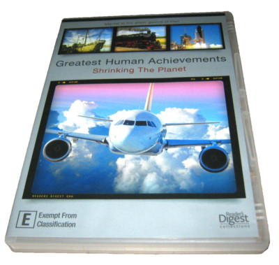 Greatest Human Achievements: Shrinking The Planet - DVD - VGC - R4