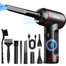 VC019 Compressed Air Duster 3 Gear Adjustable Electric for - Car SUV Home PC