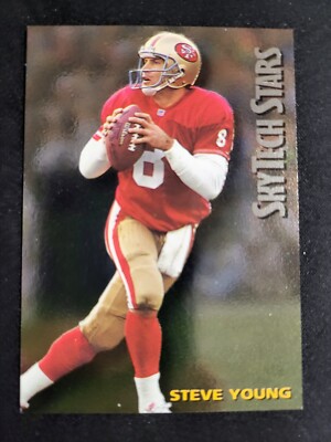 1994 Skybox Steve Young SKYTECH STARS Card #ST-29 49ers