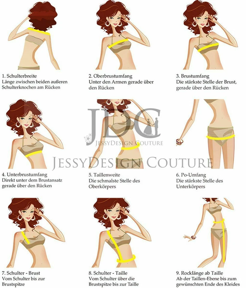 Luftiges Illusion Spitze Hochzeitskleid 32-60 Maßgeschneidert Glitzer Puffärmel - Bild 4 von 4