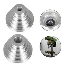 Aluminum Pagoda Pulley Wheel for Benchtop Drill Press 14mm and 22mm Sizes