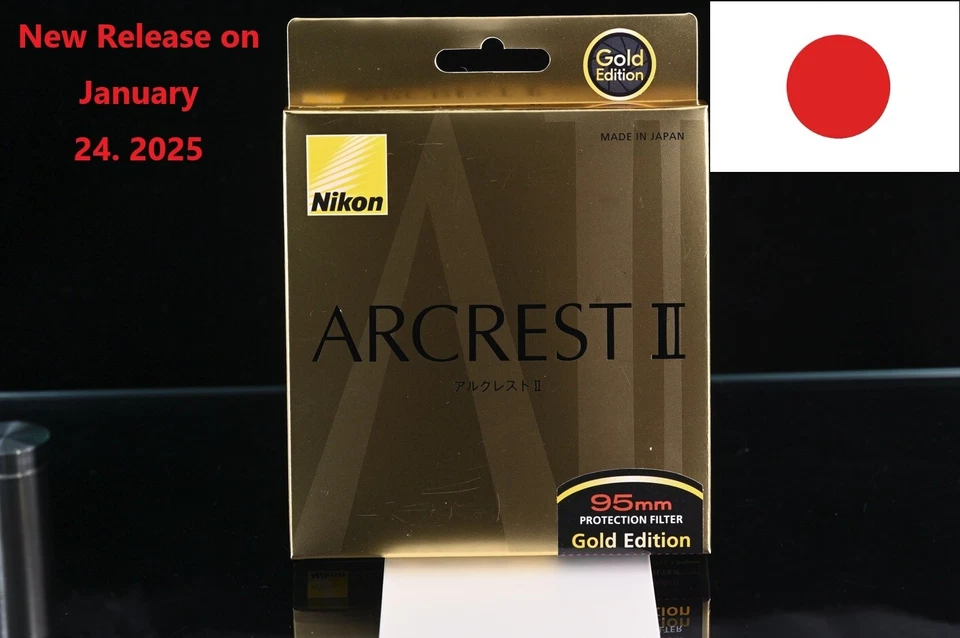 Nikon ARCREST II PROTECTION FILTER GOLD EDITION ARIIGL-PF 95mm NEW 1day Shipping - Image 2 of 4