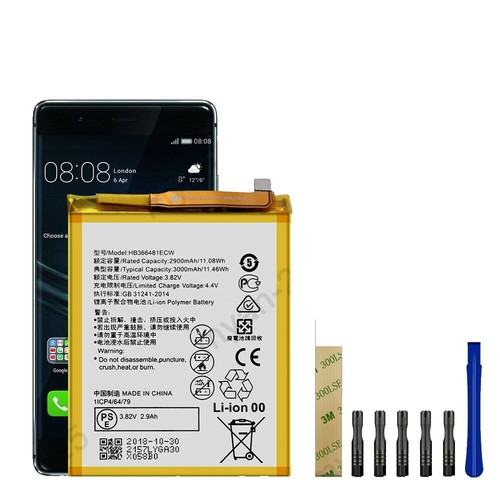 For Huawei P9 lite VNS-L23 VNS-L21 Replacement Battery HB366481ECW