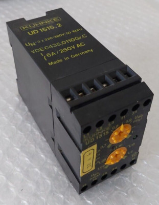 KUHNKE - UD 1515.2 - VDE0435,0110Gr.C 6A, 250V AC - Interface - gebraucht