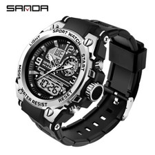 Reloj Militar Deportivo Para Hombre Pulsera De Cuarzo Resistente Al Agua Deporte