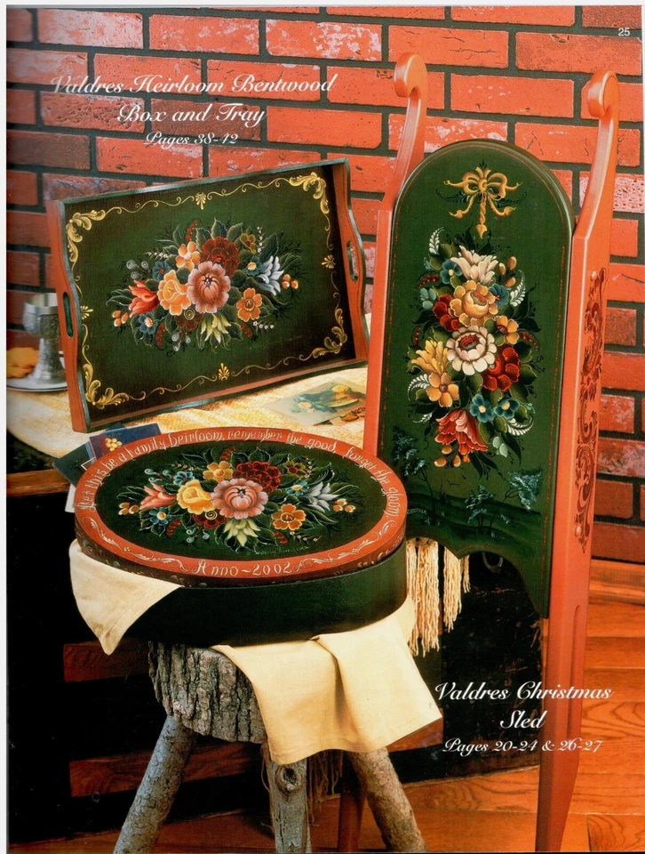 Lot of 4 Rosemaling Decorative Painting Books Traditional Art Patterns NEW - Image 3 of 4