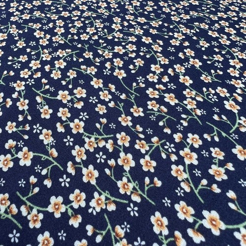 Nyra Ditsy Floral Viscose Challis Digital Printed Dress Fabric Draping Curtain - Picture 16 of 21