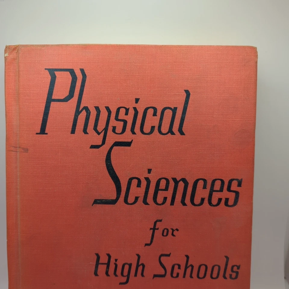 Physical Sciences for high schools john hogg 1951 Textbook Education Hardcover - Image 4 of 4