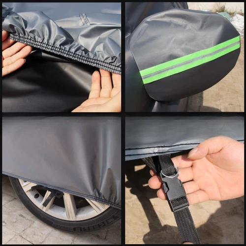 For Toyota Tundra Pickup Truck Car Cover Outdoor Waterproof Sun Dust All Weather - Picture 9 of 11