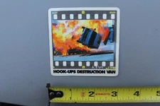 Hook-Ups Skateboards Destroy America Van Punk Z87A Vintage Skateboarding STICKER