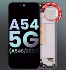 For Samsung Galaxy A54 5G A546/2023 OLED Assembly with Frame Fingerprint 6.4"  