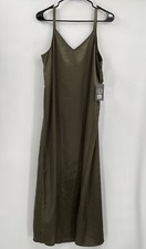 Vince Camuto Women's Maxi  Dress Light Olive Size Medium