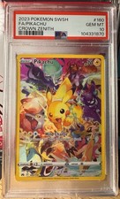 Pikachu (Secret) 160/159 SWSH: Crown Zenith Holo on eBay