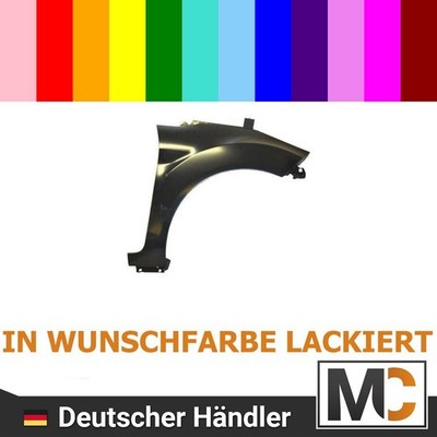 Lackiert Kotflügel vorne rechts für Ford Fiesta VI ab Baujahr 2009 alle Typen