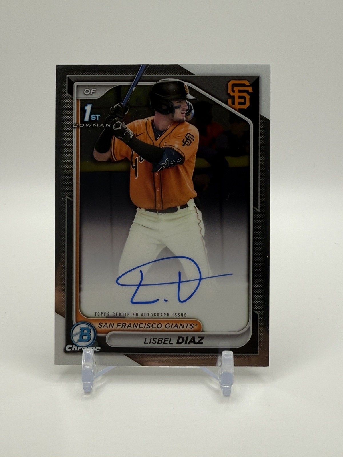 2024 Bowman Chrome Prospect Auto Lisbel Diaz #CPA-LDI Auto