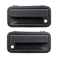 APPERFiT All Metal Exterior Door Handle Front Compatible with 1995-2000 Black