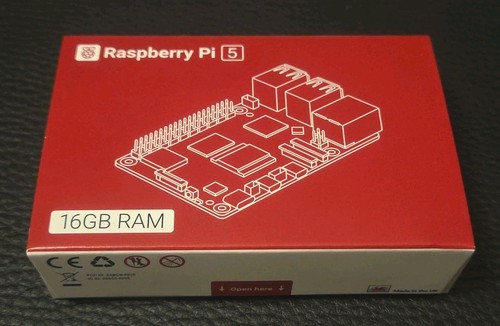 RasTech Raspberry Pi 5 16GB Kit 64GB Starter Kit W/Active Cooler Dual 4Kp60 NEW - Afbeelding 14 van 23