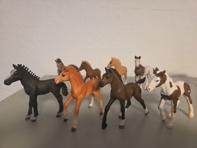 Schleich Pferde Pony Set 8 Figuren Konvolut Sammlung