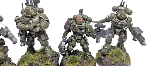 Warhammer 40k Space Marines Infiltrator Squad Raptors Painted Games Workshop 40 - Picture 3 of 6