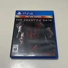 PS4 Metal Gear Solid 5 V: The Phantom Pain Day One W/ Map Complete Tested