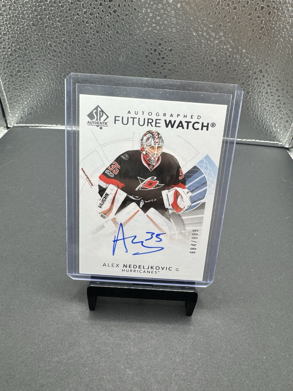 2017-18 SP Authentic Future Watch Rookie Autograph Alex Nedeljkovic RC Auto /999