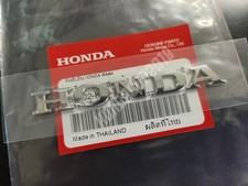 Honda Logo Emblem 3D Chrome  90mm Badge Sticker Motorcycle Car Tuning Decal