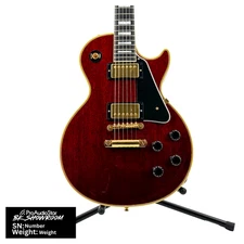 Used Gibson Custom Shop Art Historic '57 Les Paul Custom - Wine Red w/OHSC
