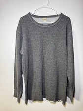 L.L. Bean Men's Large Tall Vintage Two-Layer Thermal Undershirt Cotton Wool Mix