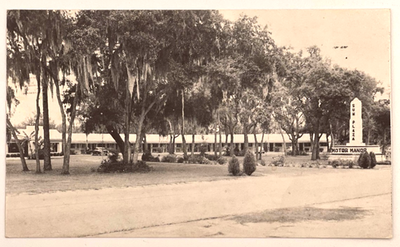 #ad #ad Ocala Florida 1953 Postcard Sun Plaza Motor Manor $3.50