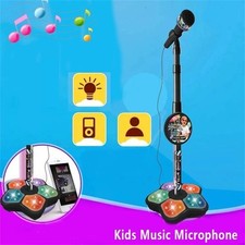 Kids Microphone with Stand Karaoke Song Music Instrument Toys Educational Toys