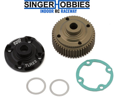 EXOTEK EXO2355 Losi 22S Sprint 7075 Aluminum HD Differential Gear Set
