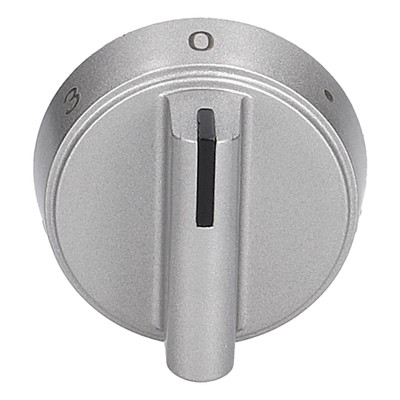 Amica 9070453 Drehknopf silber für Herd
