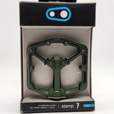 Crank Brothers Stamp 7 Large Bicycle Pedals Black Platform Aluminum OPEN PACKAGE