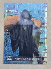 2025 Topps Chrome WWE X Cactus Jack - Shinsuke Nakamura Aqua Shimmer /199