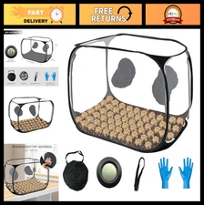 Portable Still Air Box for Mycology - Pop Up Mushroom Growing Kit for Cultivatio