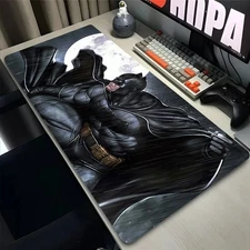 Batman Keyboard Desk Mat Large Mouse Mat Locked Edge 60cm x 30cm